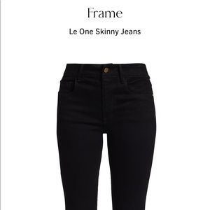 Frame Le One Skinny Denim Size 2. Brand New